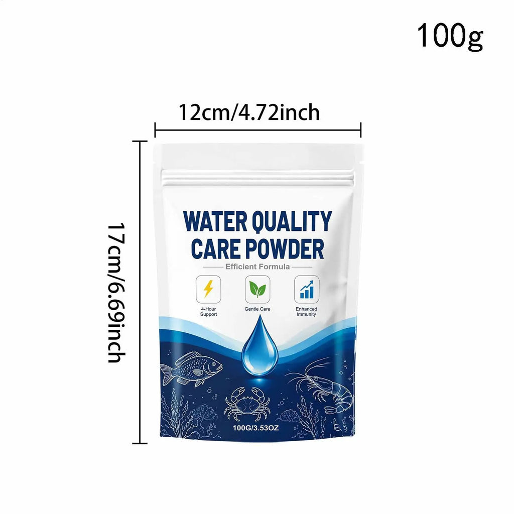 Aquarium Clarifier Fast Purification Powder Water Cloudy Remover Fish
