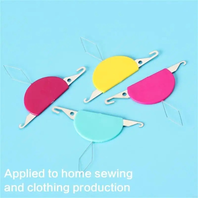 Multifunctional 1 Needle Threader Hook Embroidery Threading Tool Quick