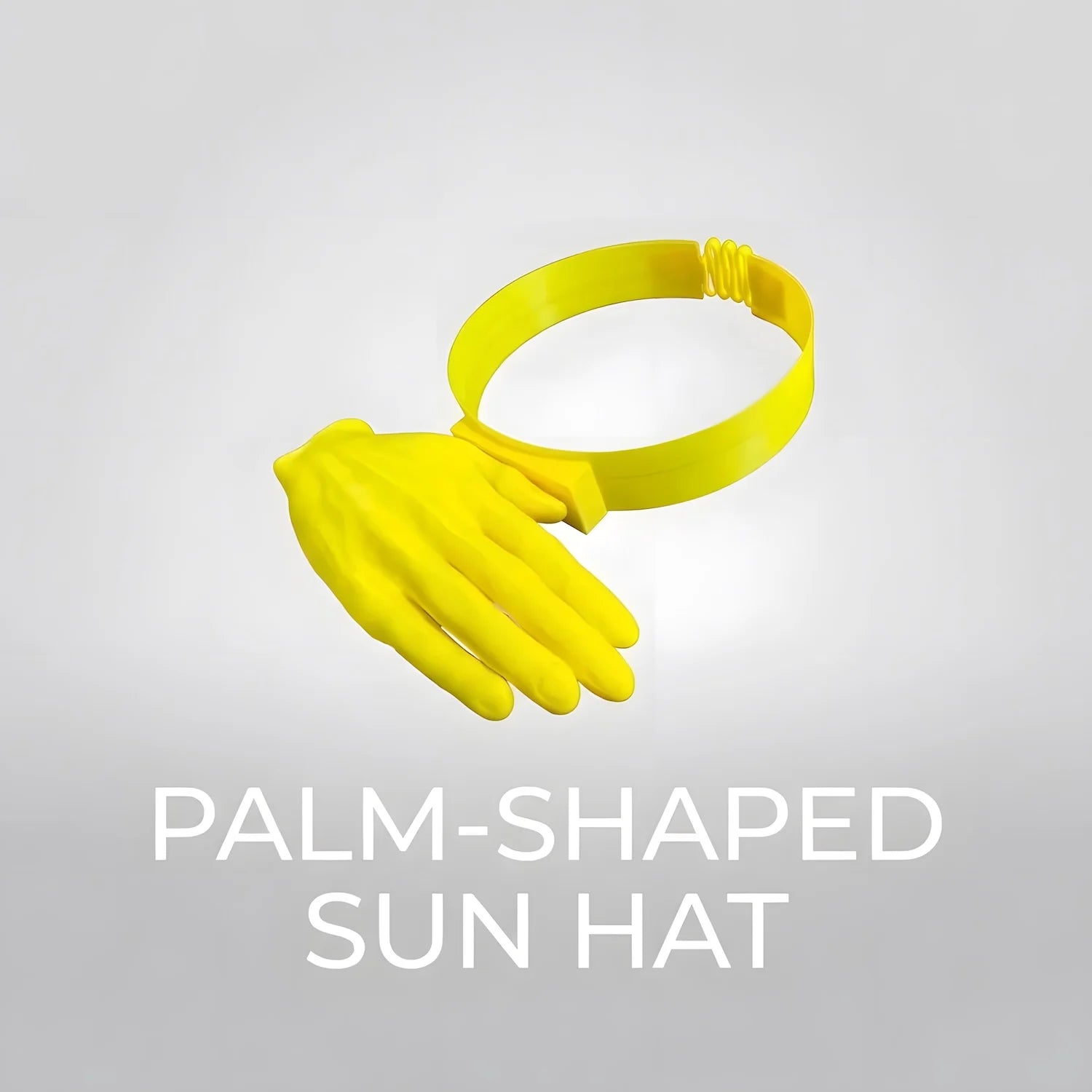 Palm Sun Hat Funny Hand-sized One Installation Adjustable Creative