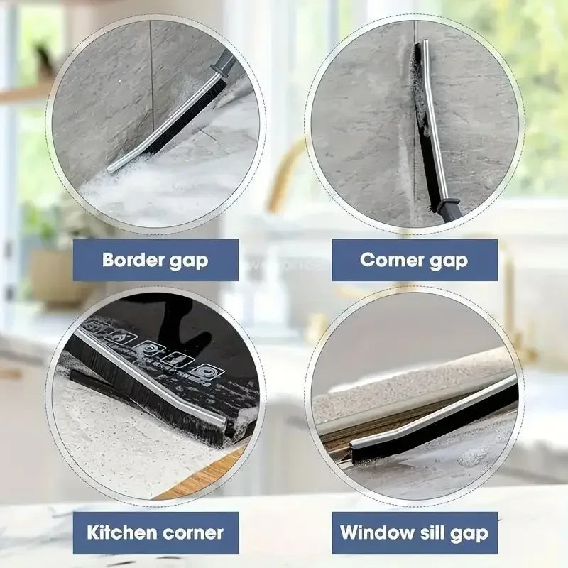 Crevice Cleaning Brush Window Bedroom Floor Line Cleaning Brush Kitchen Tile Dead End Bristle Cleaning Brush Household Supplies Zpaxo