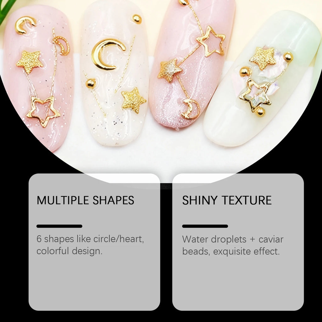 DIY Nail Art Decorations Kit Draw Delicate Art Designs Add Shiny Lasting Color Full Set Nail Art Tool Home DIY Manicure Design Zpaxo