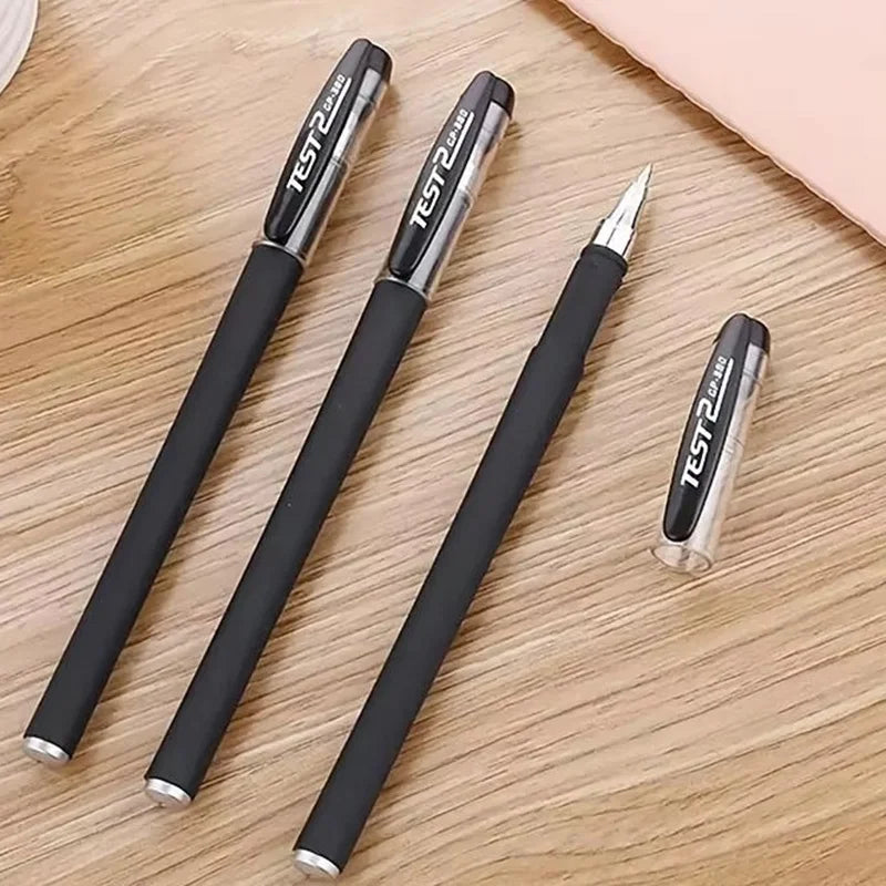 Students Gel Pens Black Ink Refill Writing Office Work School