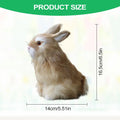 Stuffed Bunny Plush Easter Rabbit Ornament Baby Bunny Bedtime Stuffed Animal Plush Easter Stuffers Toy Decoration For Boys Girls Zpaxo YELLOW United States