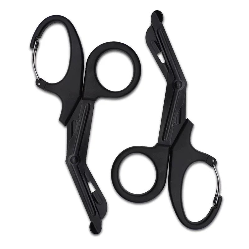 First Aid Gauze Trauma Shears Medical Carabiner Bandage Emergrncy