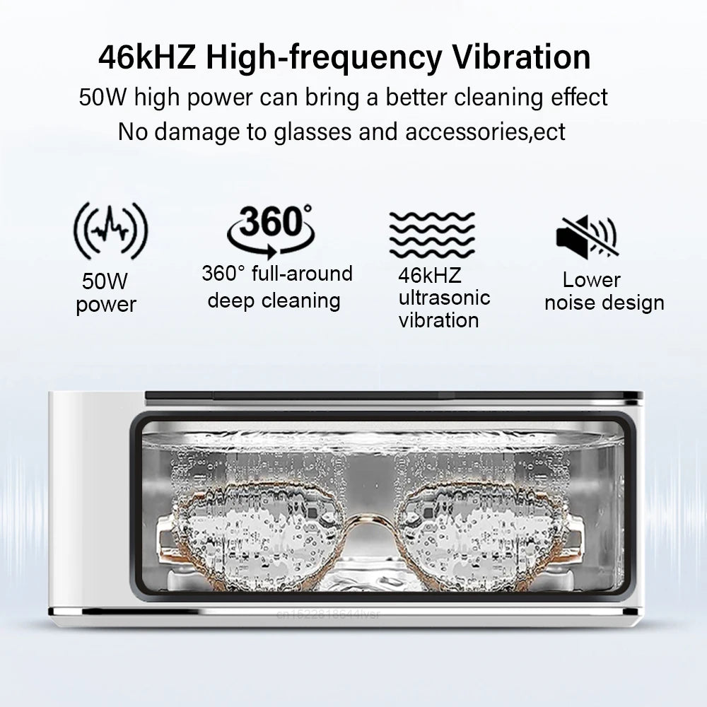 Ultrasonic Cleaner 35W Frequency Ultrasound Washing Machine Glasses