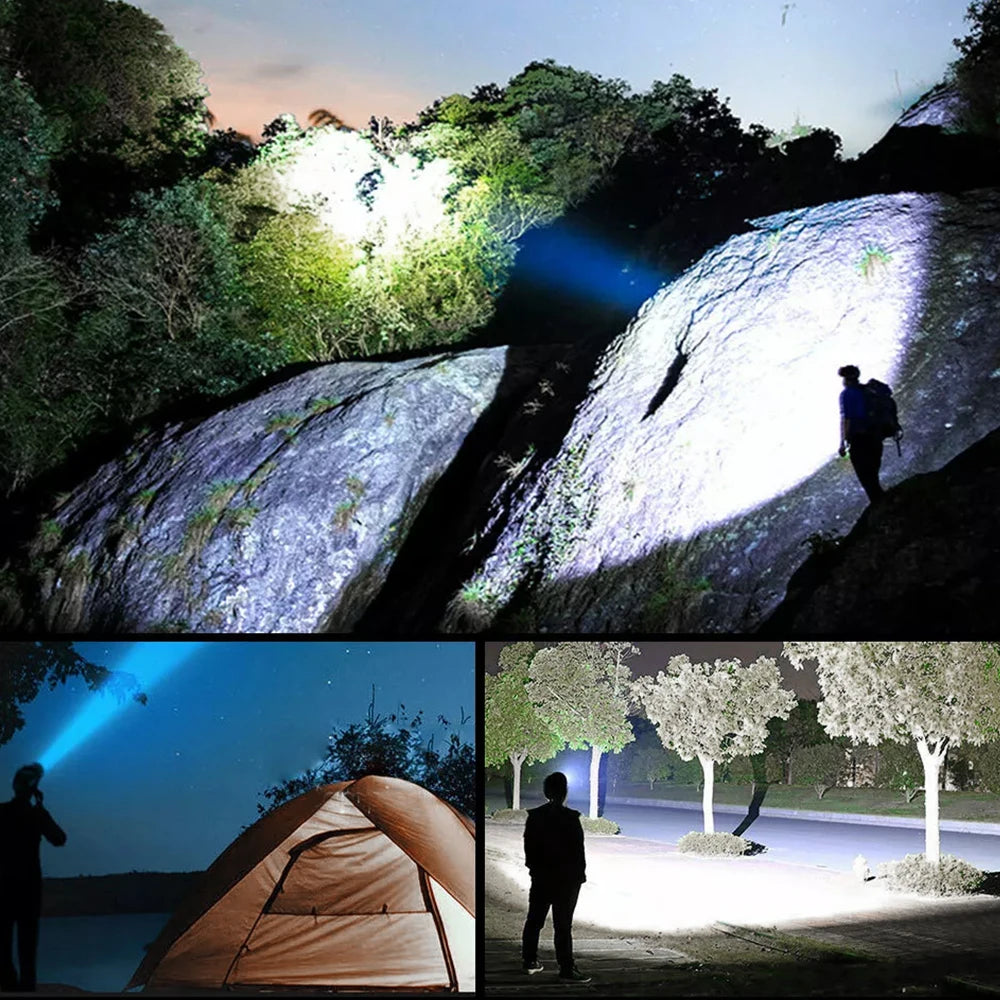 Rechargeable 5 LED Headlamp – Camping, Fishing & Travel LED Headlamp Zpaxo