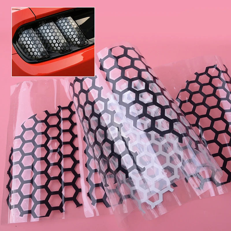 Motorcycle Sticker Honeycomb Helmet Decals Stickers Decal Waterproof