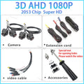AHD1080P AHD720P 3D 360 Panoramic Car Camera Rear+front+side
