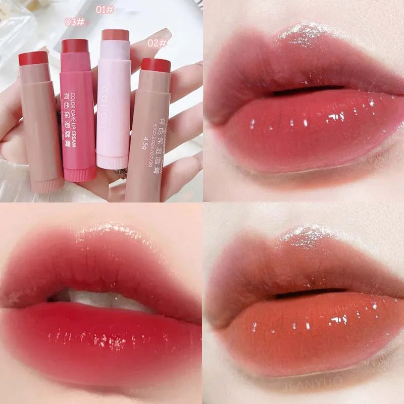 3-Piece Water Glow Lip Oil Long-lasting Moisturizing Anti-drying