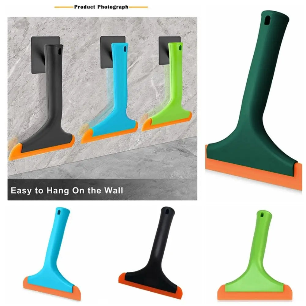 Flexible Car Silicone Squeegee Long Handle Silicone Auto Water Wiper Scraper Layered Brush Head Handle Silicone Squeegee Zpaxo