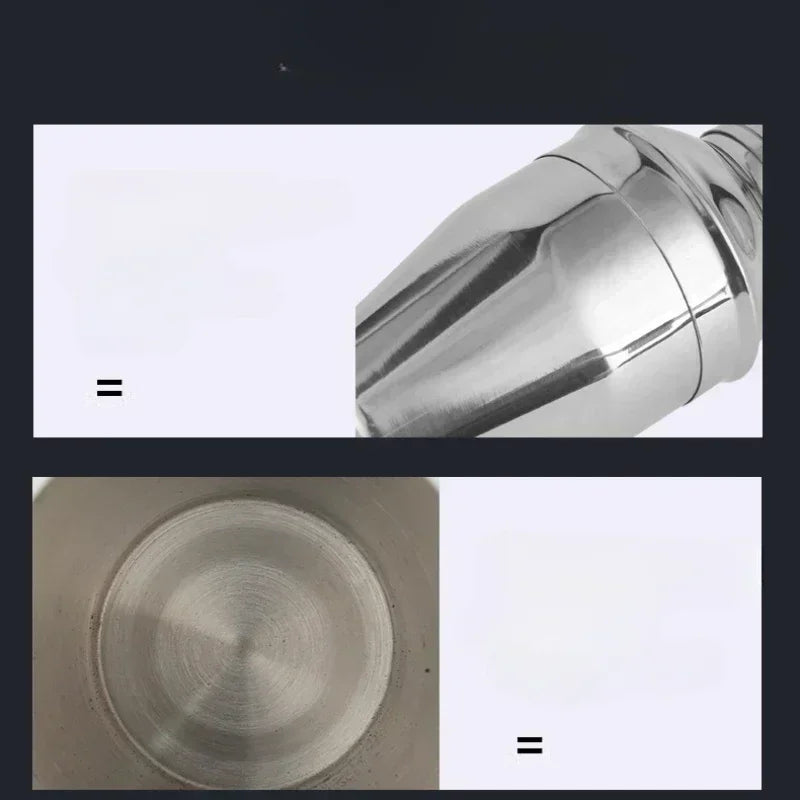 2025 Hot 250/350/550/750ml Stainless Steel Cocktail Shaker Wine Mixer Cocktail Shaker Professional Barware Party Bar Tools Zpaxo