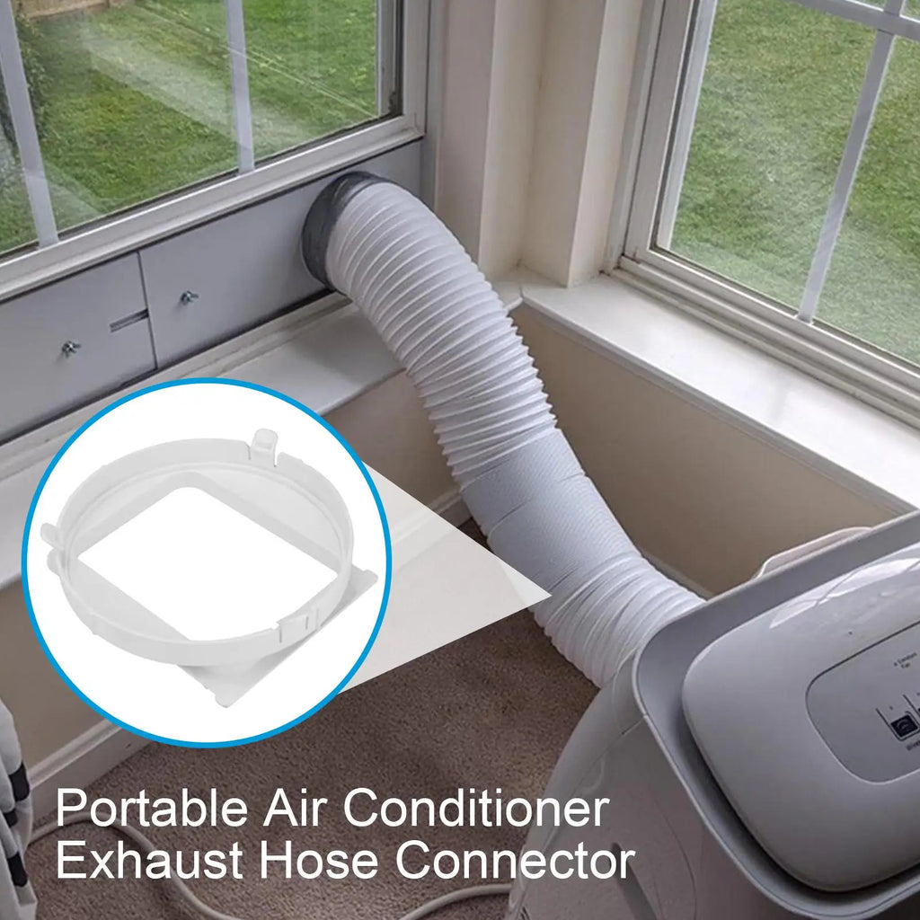 Portable AC Exhaust Hose Adapter Venting Connector Replacement Part