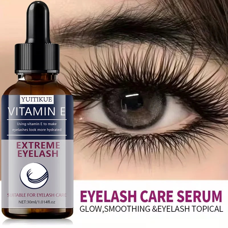 YUITIKUE Vitamin E Eyelash Serum – Curl, Lengthen & Hydrate Eyelash Growth Serum Zpaxo