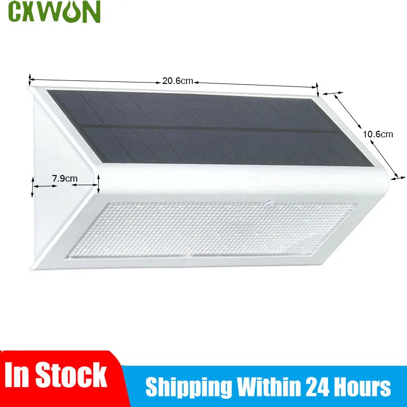 Bright 48LED Solar Light Outdoor Waterproof Motion Sensor 4 Mode Zpaxo White Warm White China Mainland