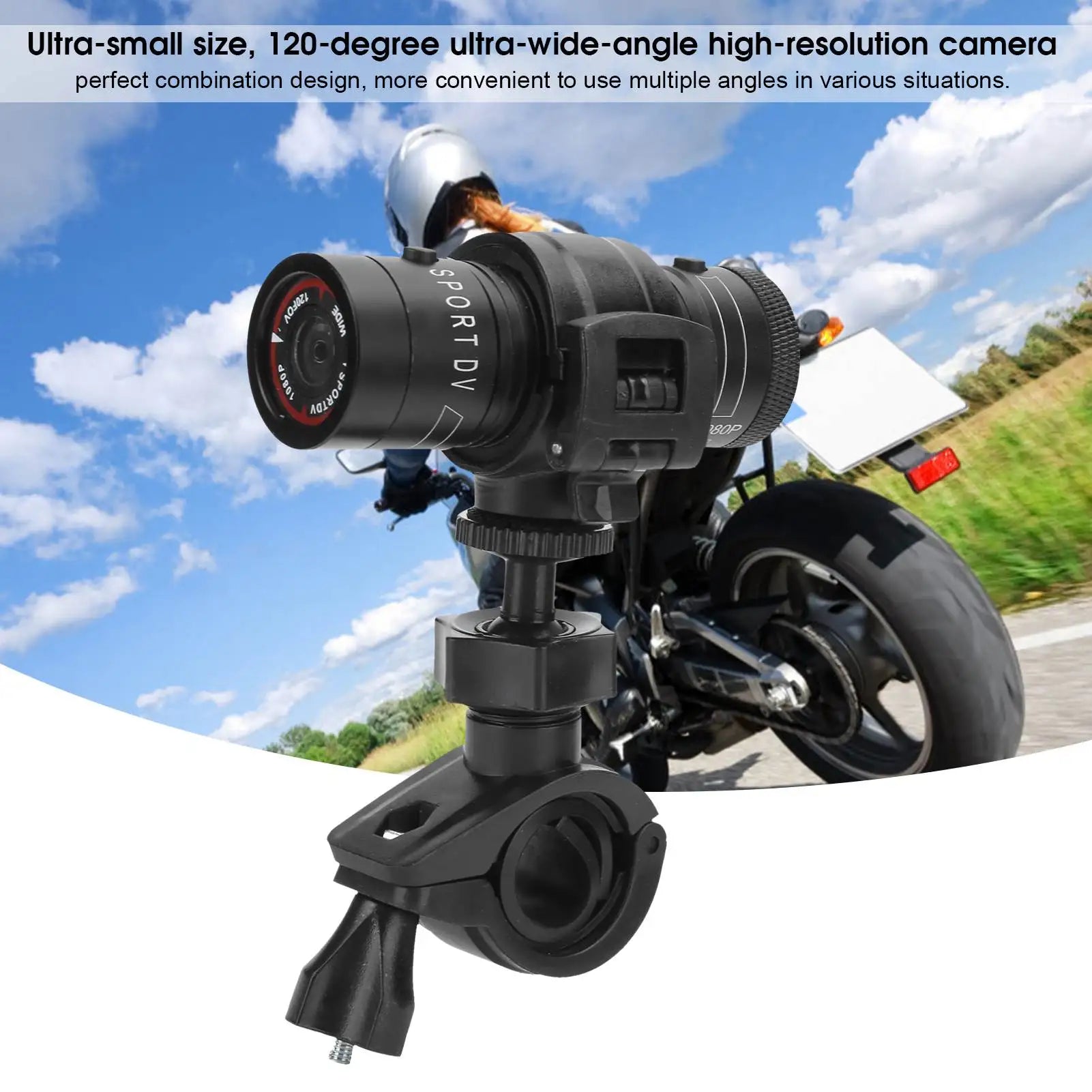 1080P Definition Outdoor Sport DVR Video Camera Car Motorcycle Bike