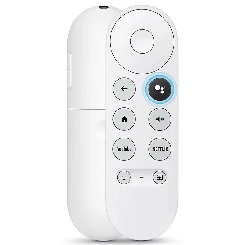 G9N9N Remote Bluetooth-compatible Voice Replacement Universal Remote Control Remote Controller for Google TV Chromecast 4K Snow Zpaxo
