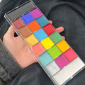 Vibrant Face Body Paint Oil Palette Long-lasting Artistic Makeup Zpaxo 20 color