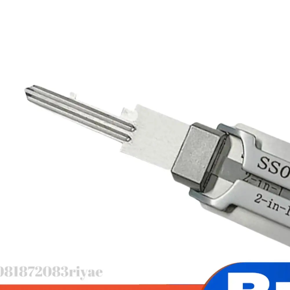 1 Stainless Steel Key Decoder Portable Precision Hook Pickup Hand