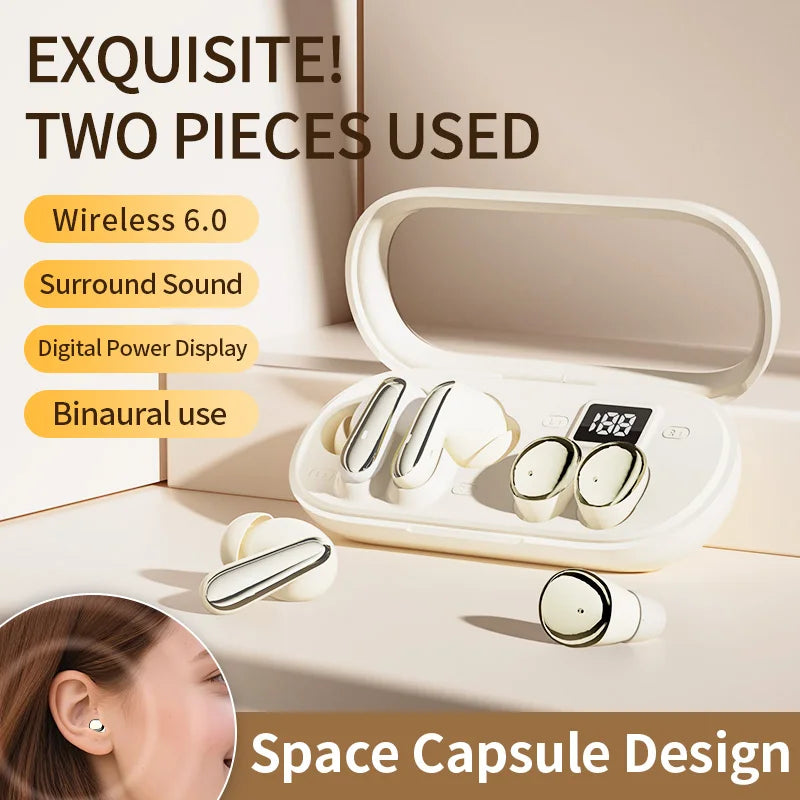 MD35 2-in-1 Dual-pair In-ear Bluetooth Earbuds Hifi High-quality Zpaxo