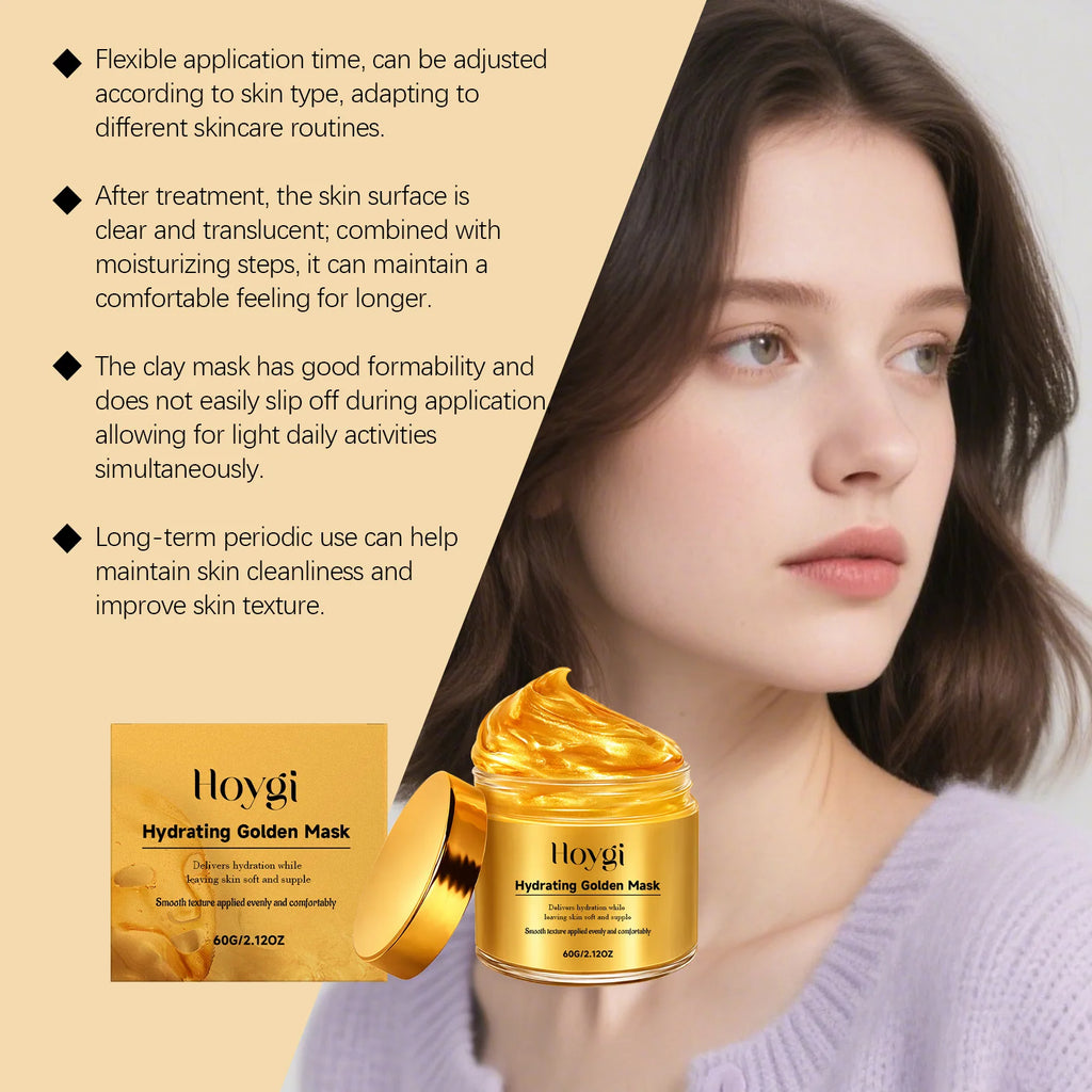 Hoygi Collagen Gold Peel-Off Facial Mask – Hydrating & Firming Gold Peel-Off Face Mask Zpaxo
