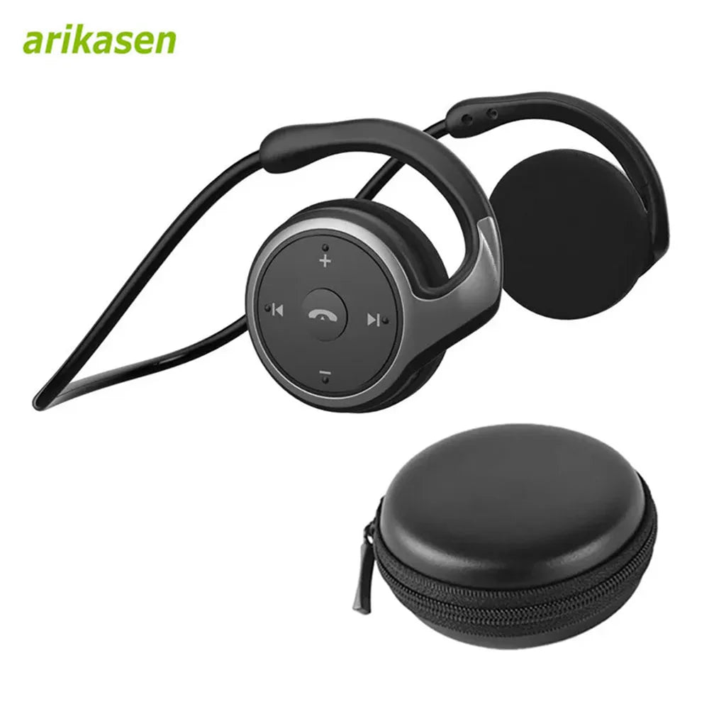 A6 Behind Head Headphones Wireless Bluetooth 5 0 Neckband Around