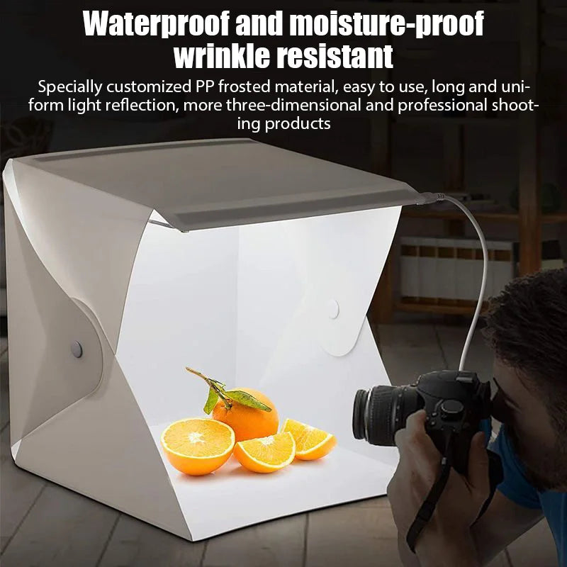 Foldable Lightbox Portable Photography Photo Studio Tent LED Lamp Zpaxo