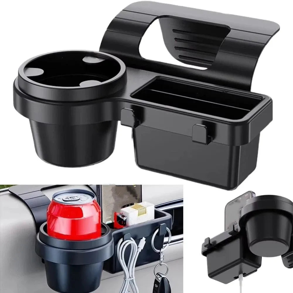 Cup Holder Multifunctional Car Storage Organizer Solid Sturdy Zpaxo