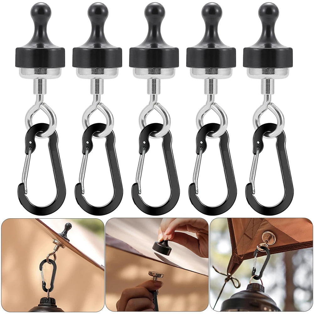 Magnetic Lanyard Clip Pulling Force Flexibility Hooks Multipurpose