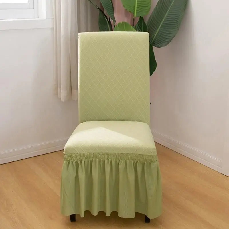 Stylish European Styles Chair Cover Stretches Fit Polyester Fabric Spill Resistant Home Decoration Zpaxo