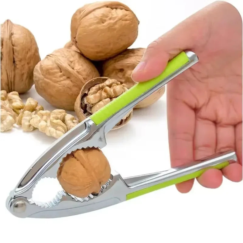 Stainless Steel Nut Cracker & Shell Opener – Multi-Function Tool Nut Cracker Tool Zpaxo