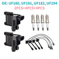 Ignition Coils Spark Plugs Wires UF180 Toyota Camry RAV4 Solara Car