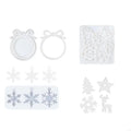 Reusable Silicone Holiday Ornament Mould Festival Craft Projects