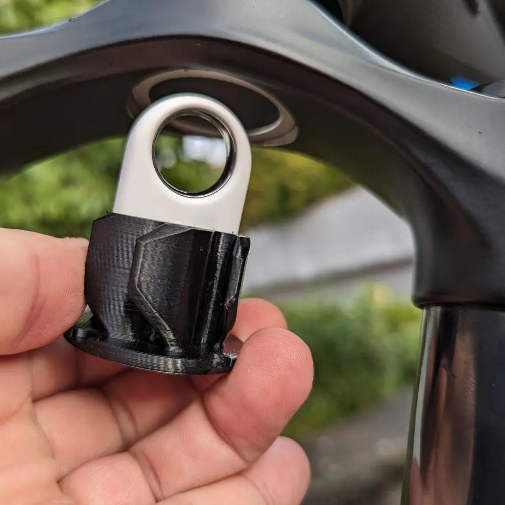Samsung SmartTag2 Bike Fork Mount – TPU 3D Printed Holder Bike Tracker Mount Zpaxo
