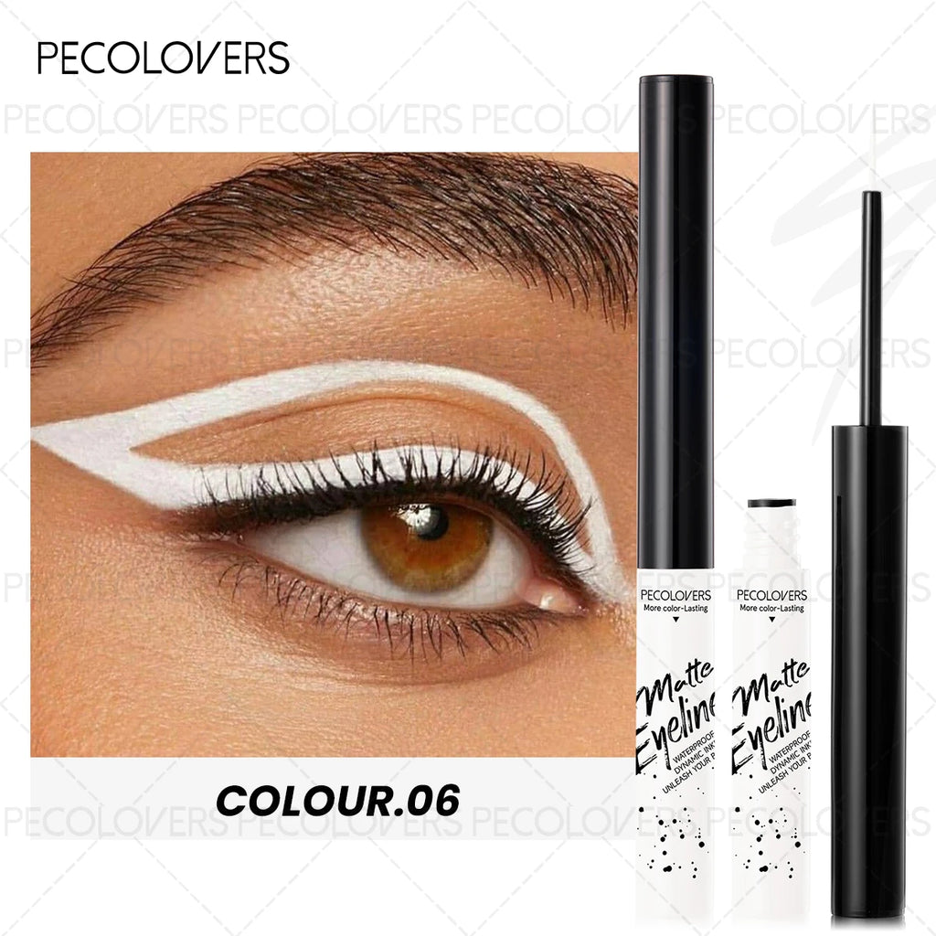 1PC Matte Waterproof Liquid Eyeliner Long Lasting Eye Pencil Non-Smudging Perfect for Christmas Halloween Thanksgiving Gifts Zpaxo 06