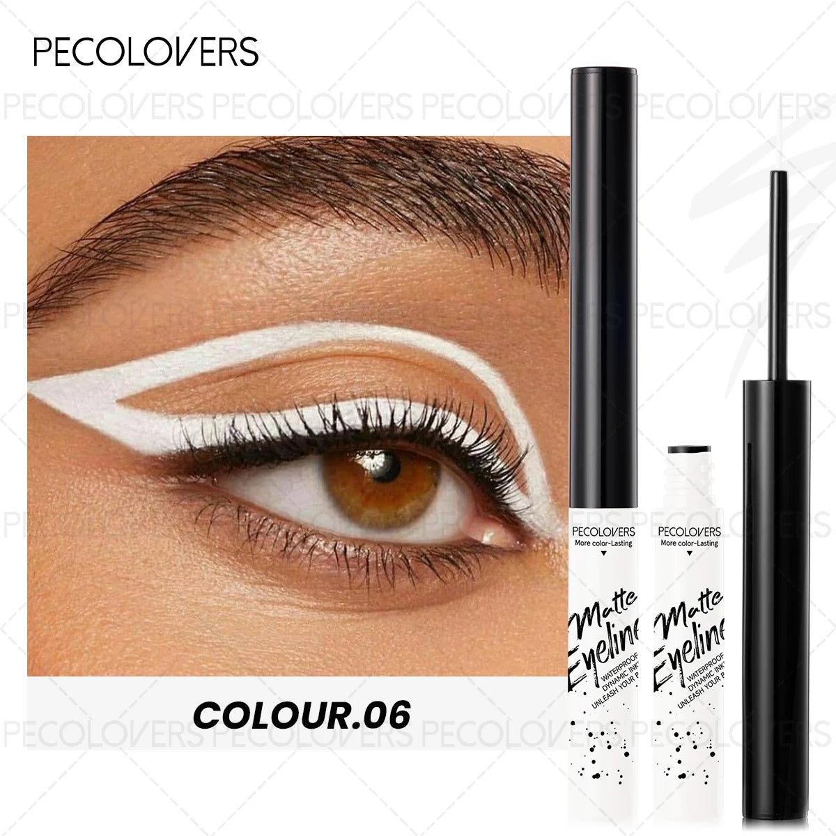 1PC Matte Waterproof Liquid Eyeliner Long Lasting Eye Pencil Non-Smudging Perfect for Christmas Halloween Thanksgiving Gifts Zpaxo 06