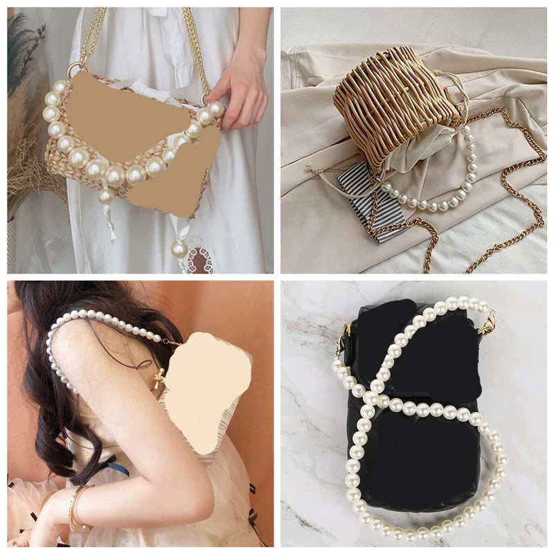 Round bead chain shoulder bag, backpack, luggage chain accessories, extended chain, durable Zpaxo