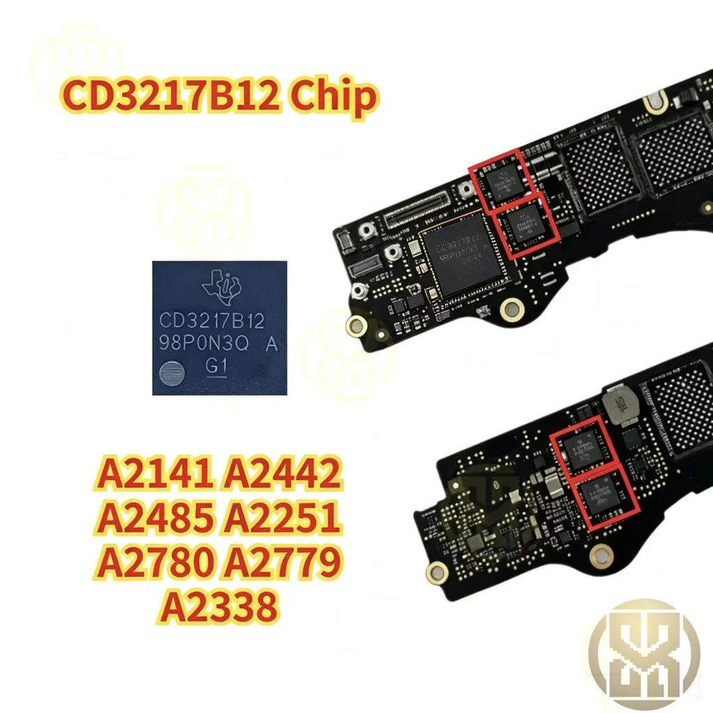 CD3217 CD3217B12 Chip Macbook A2141 A2442 A2485 A2251 A2780 A2779