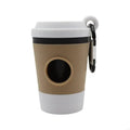 Outdoor Dog Walking Toilet Coffee Cup Pet Waste Bag Dispenser Carriers