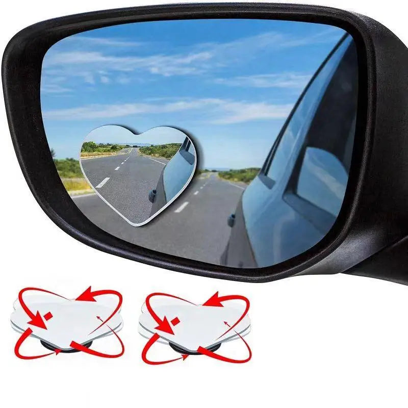 360° Blind Spot Convex Mirrors – Wide-Angle Adjustable Car Mirrors