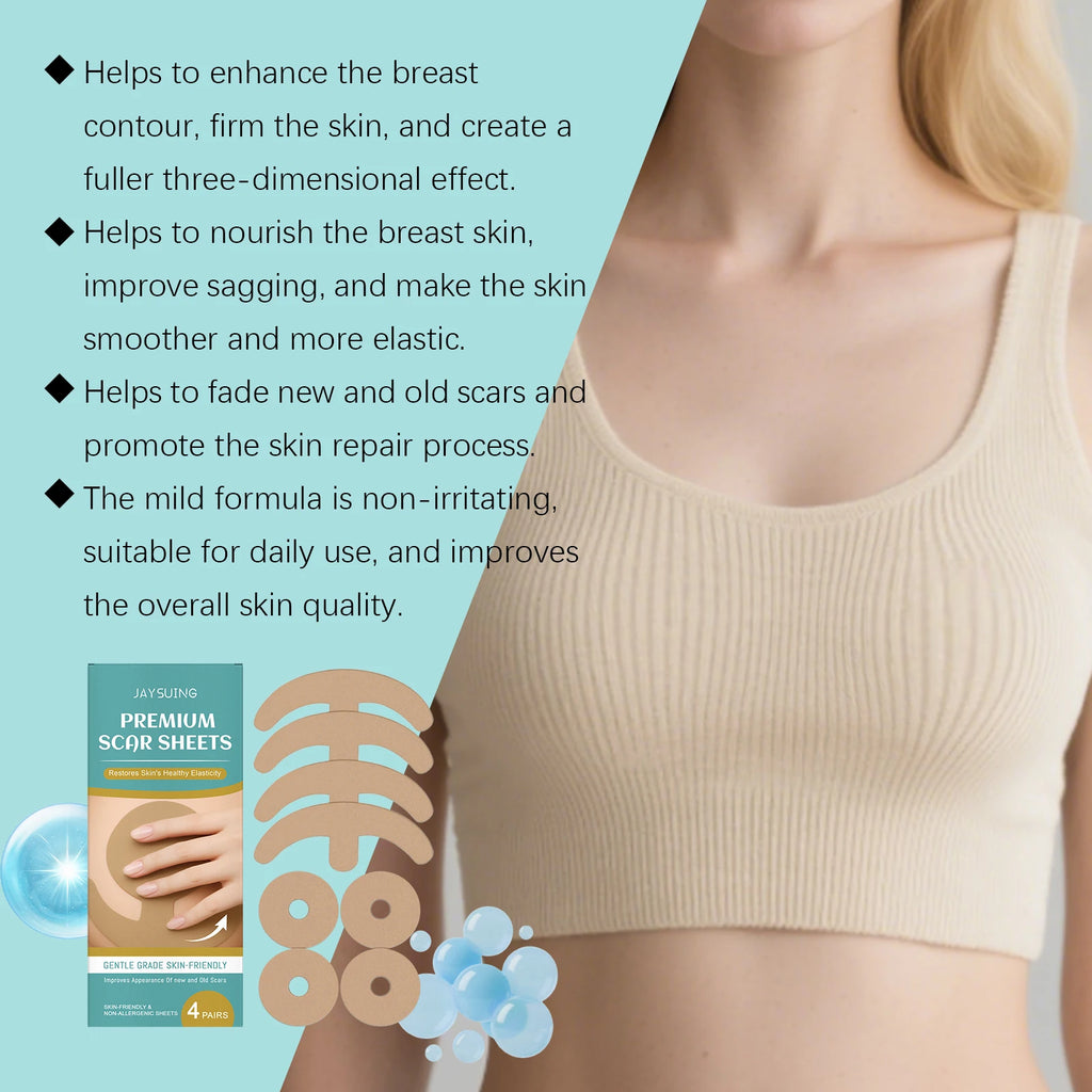 Hyaluronic Acid Chest Care Patch – Lift, Firm & Scar Repair Chest Skin Patch Zpaxo