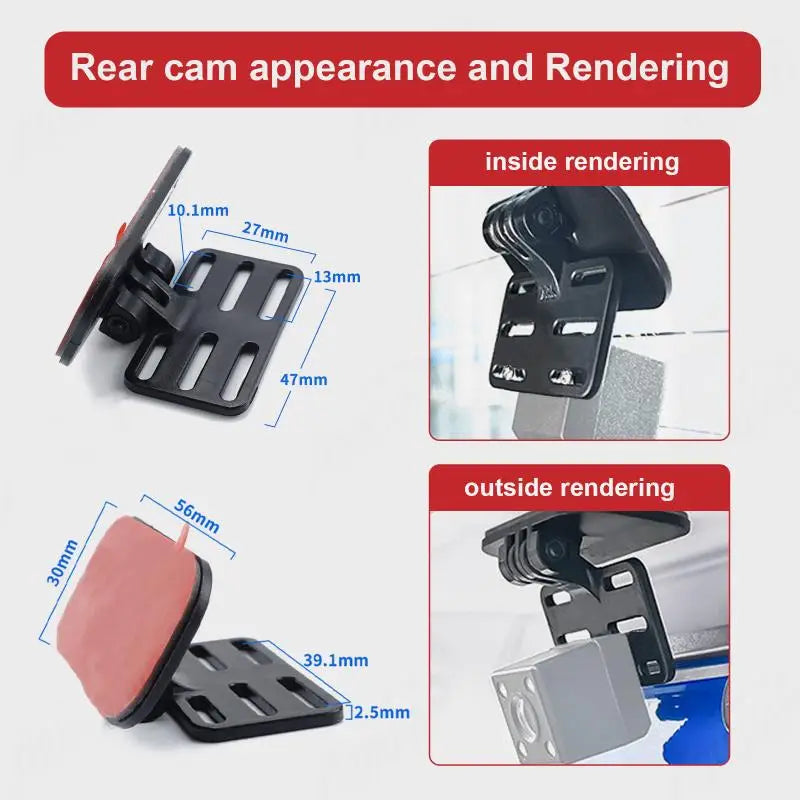 Universal Rear Camera Mounting Bracket Dash Cam Mirror Backup Mount
