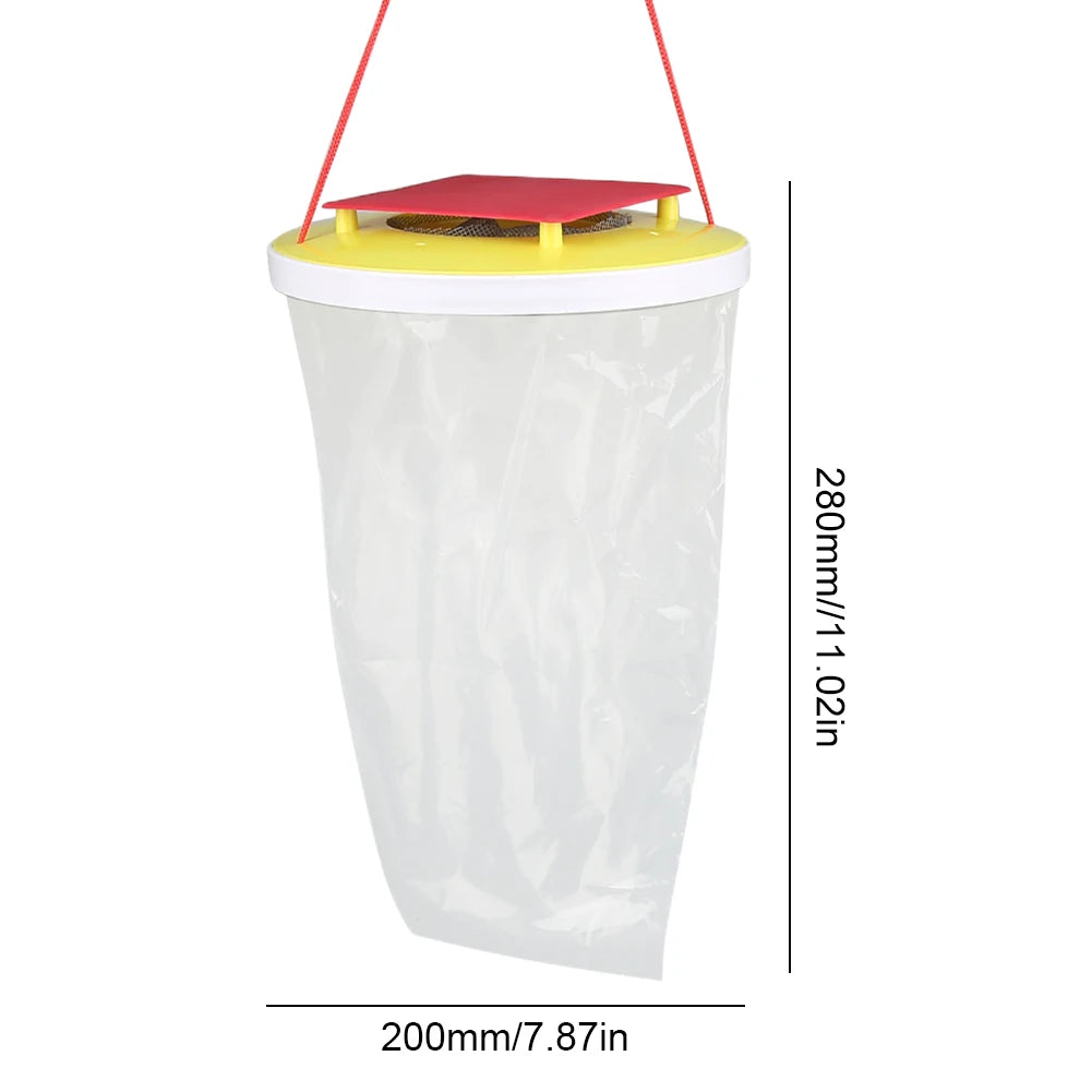 Disposable Mosquito Trap Catcher Flies Catching Bag Hanging Bait Zpaxo