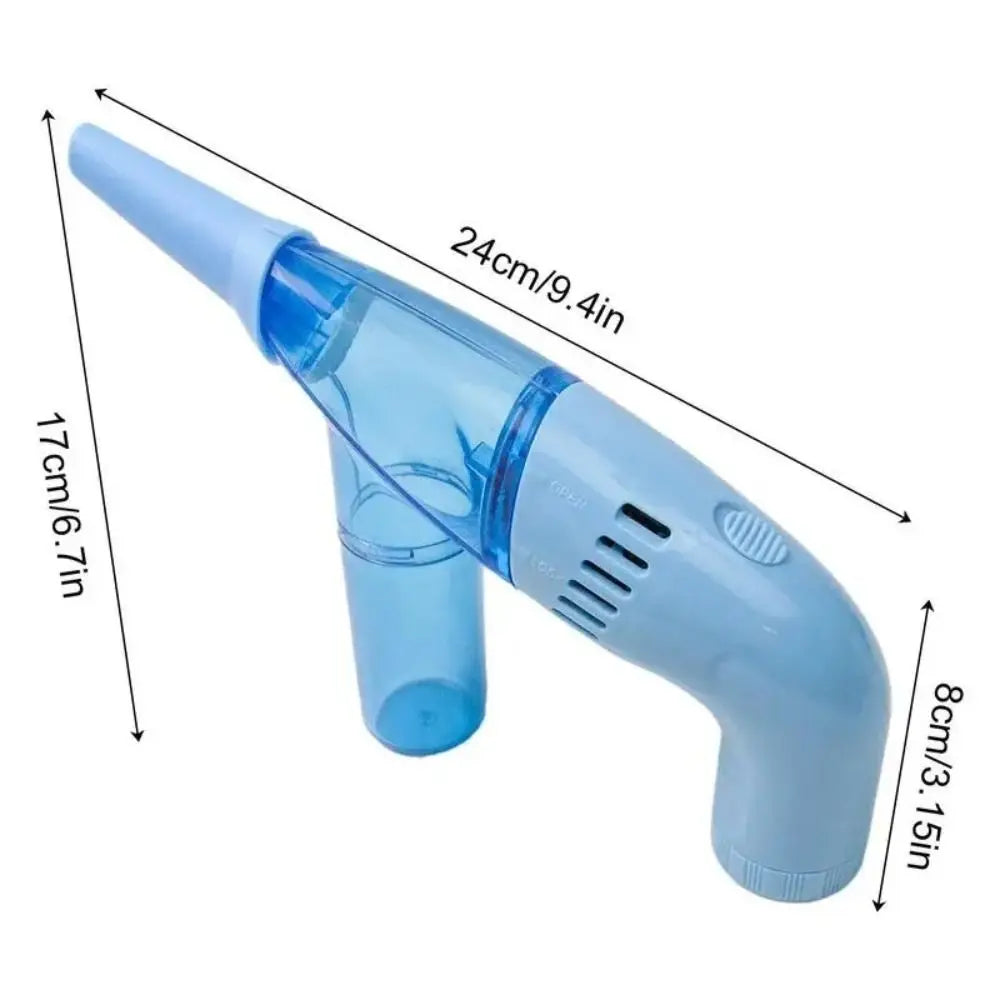 Compact Design Mini Handheld Vacuum Cleaner Strong Suction Power Rechargeable Battery Portable Dust Collector Lightweight Zpaxo