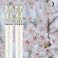 Amber Japanese Chopsticks Antibacterial Anti-slip Temperature