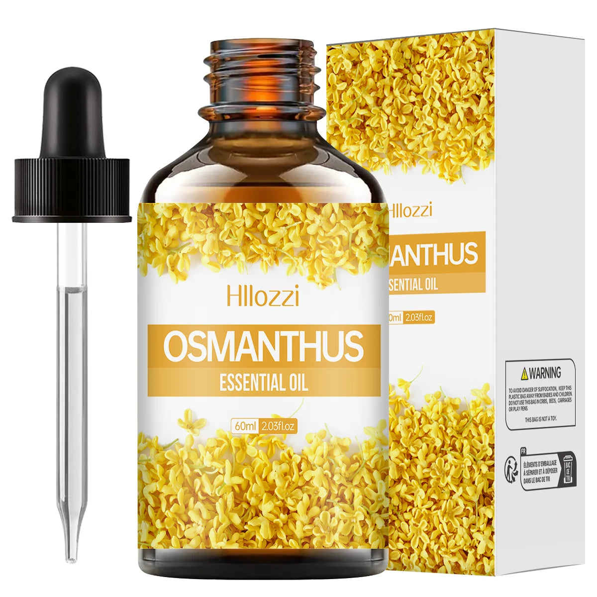 100ml/60ml/30ml Osmanthus essential oil Plant essential oil Pure essential oil Humidifier Aromatherapy Soap DIY Production Zpaxo 60ML OSMANTHUS Other