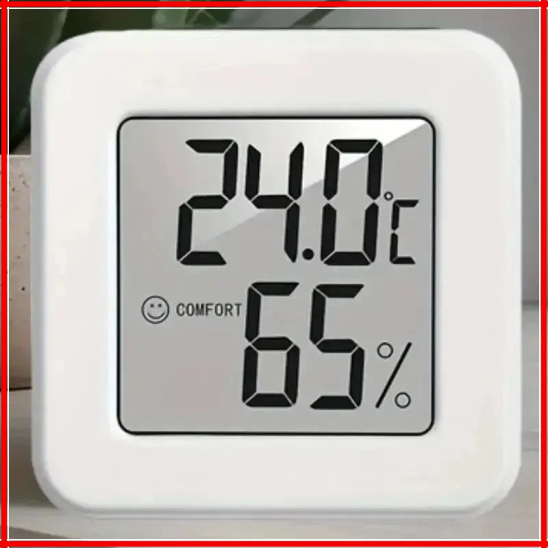 Indoor Mini Temperature and Humidity Meter, Bedroom Temperature Meter, Portable Electronic Digital Display, Humidity and Tempera Zpaxo