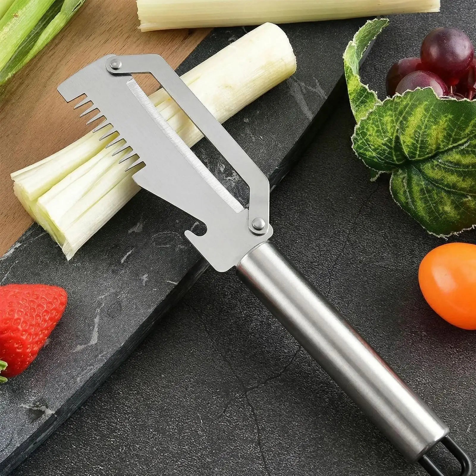 Multifunctional 3in1 Stainless Steel Peeler Vegetable Fruit Slicer