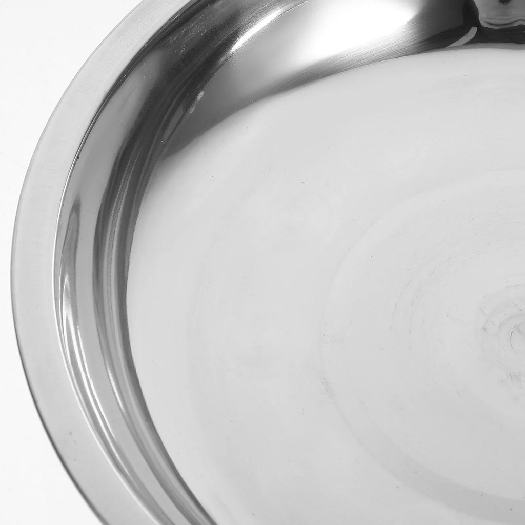 Stainless Steel Pet Bowls Indoor Cats Dogs Safe Rounded Edges Easy