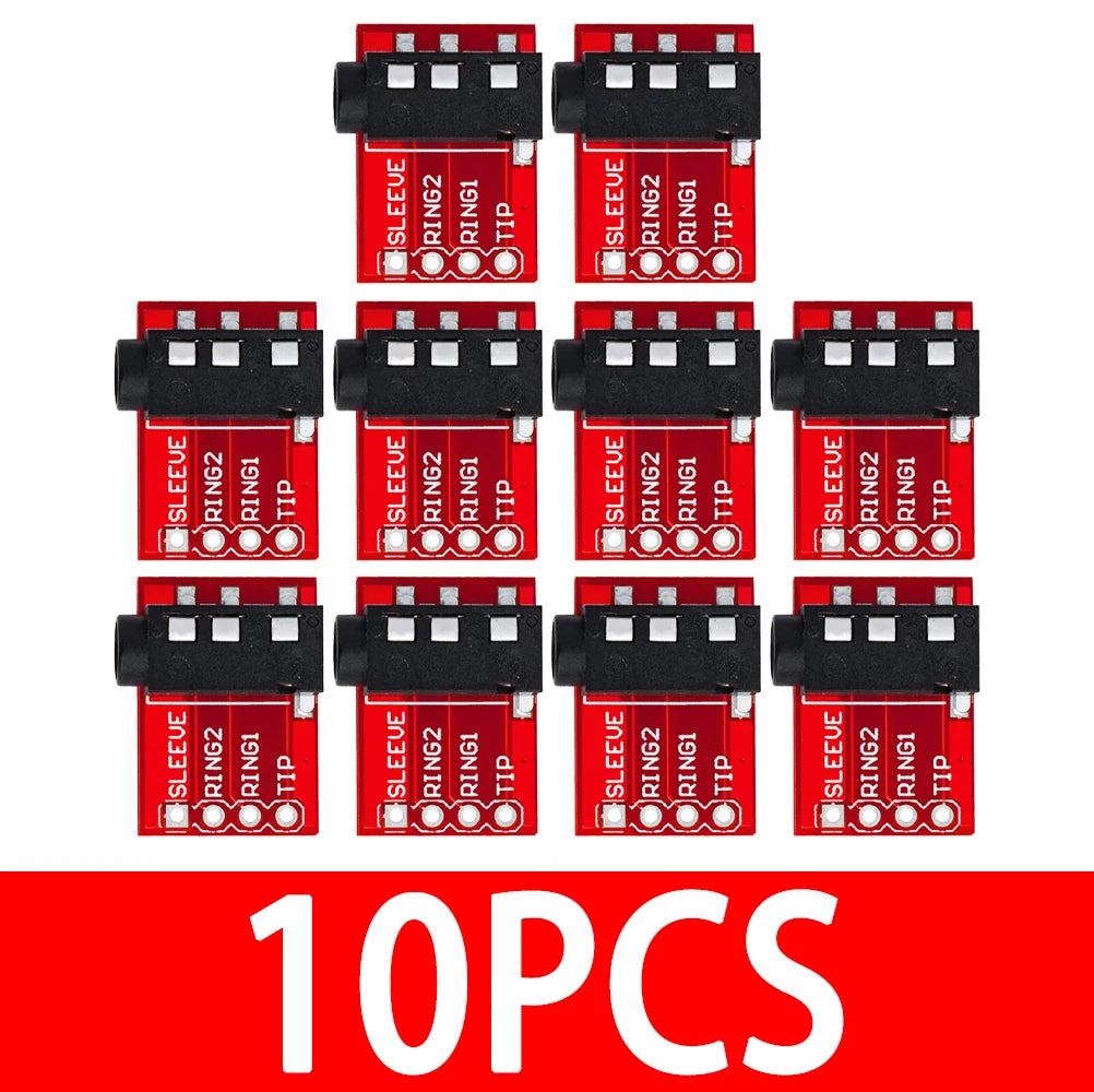 TRRS Audio Socket Module 1 Headphone Microphone Port MP3 Stereo Video Zpaxo 10PCS