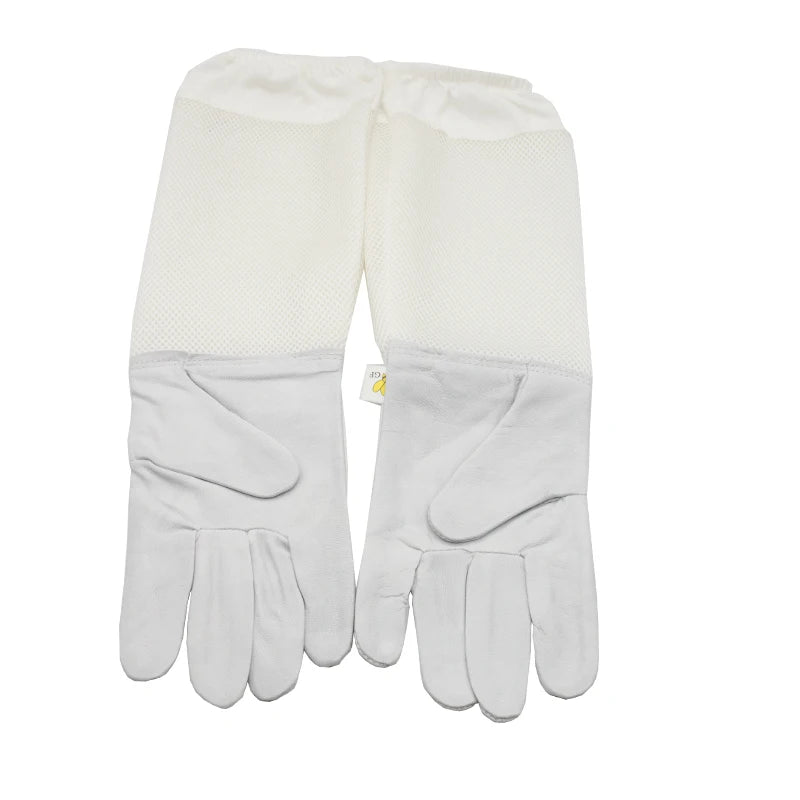 Beekeeper Gloves Protective Sleeves Ventilated Professional Anti Bee